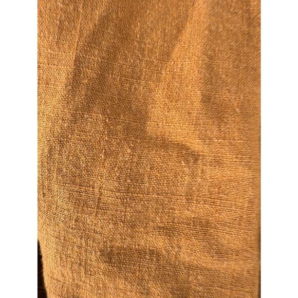 Simply Vera Wang Sz XL Brown Linen Blend High Waist Cargo Shorts Boho Lagenlook - Picture 3 of 13